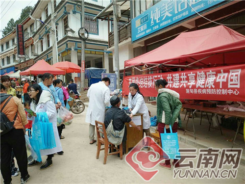 施甸县开展3.24世界防治结核病日宣传活动