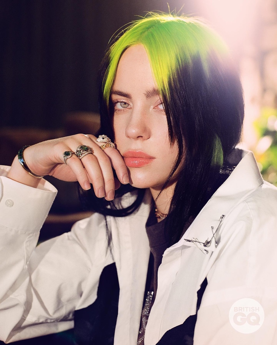 碧梨billieeilish多彩穿搭登封面